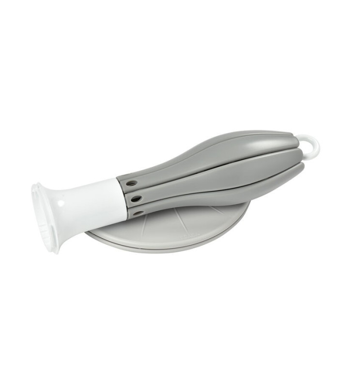 Escurre Biberones Flower Gris