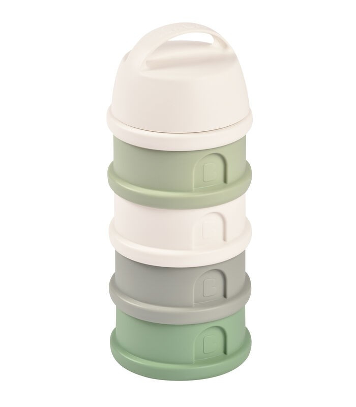 Dosificador leche 4 comp verde