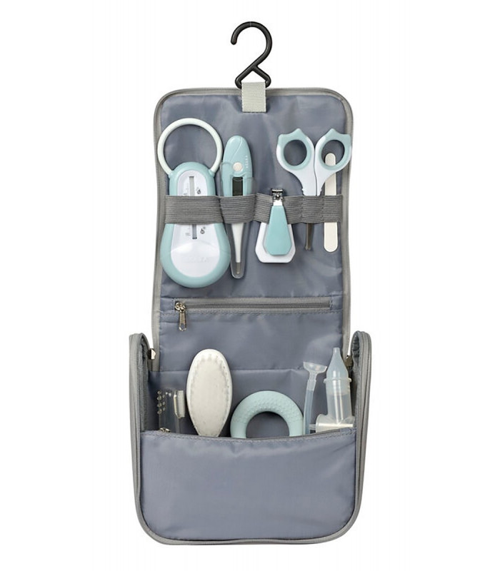Neceser de Baño 9 Accesorios Azul Verde