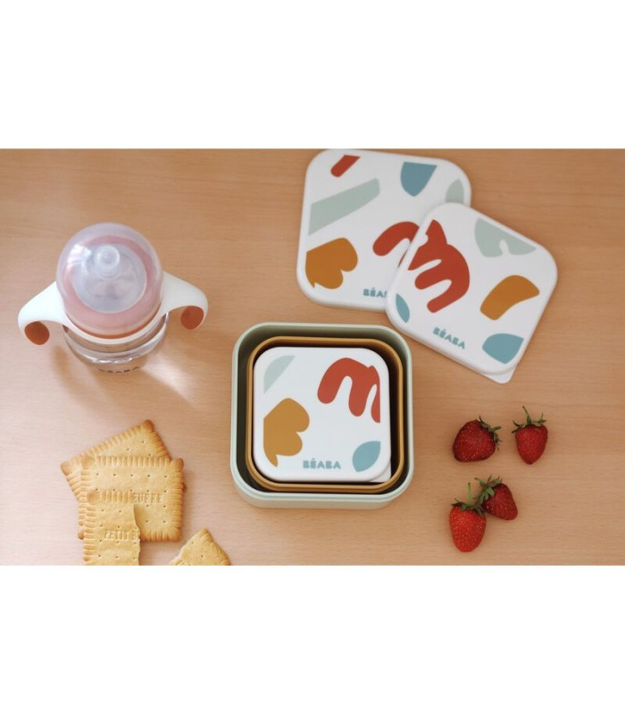 Set 3 cajas almuerzo - playful