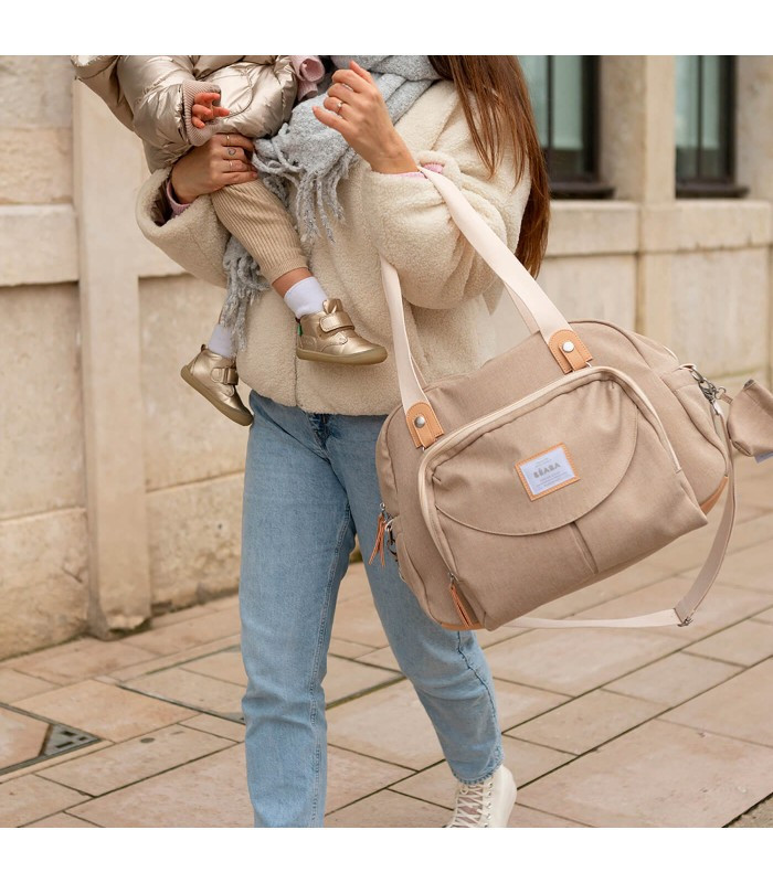 Bolso cambiador Ginebra  II ECO beige