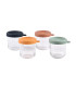 Pack de 4 tarritos cristal 250ml (Colors surtido Sunrise)
