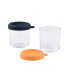 Pack de 2 tarritos cristal 250ml azul/sunrise