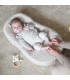 Cocoonababy Nido Ergonómico Lino | Sueño Seguro y Antirreflujo Bebé