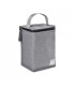 Estuche comida isotérmico gris chiné