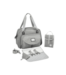 Bolso cambiador Ginebra II nuevos color gris