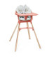 Cojín Clikk Stokke Gris estampado (Algodón Orgánico)