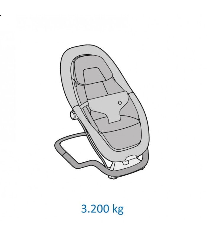 Hamaca Maxi-Cosi Dove Pro — 0 a 3 años