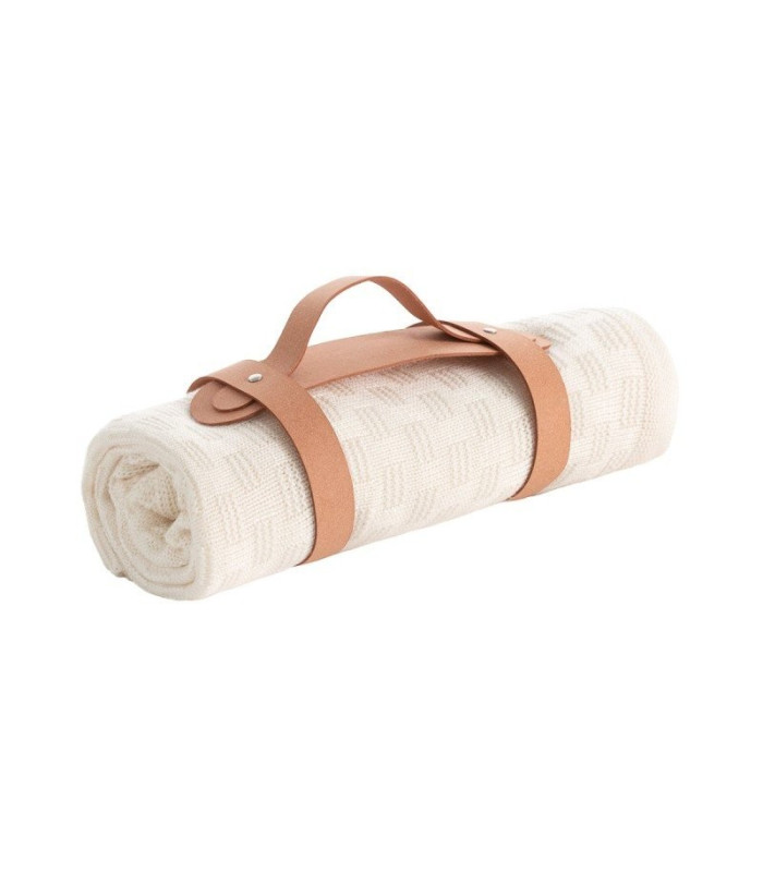 Manta Punto Bamboo Trama Ivory