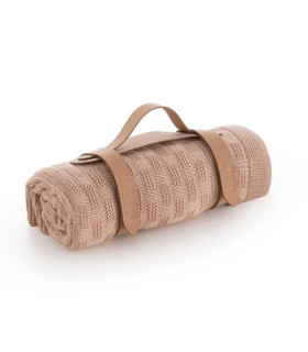 Manta Punto Bamboo Trama Blush