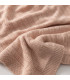 Manta Punto Bamboo Trama Blush
