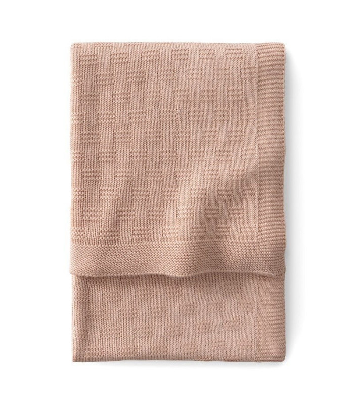 Manta Punto Bamboo Trama Blush