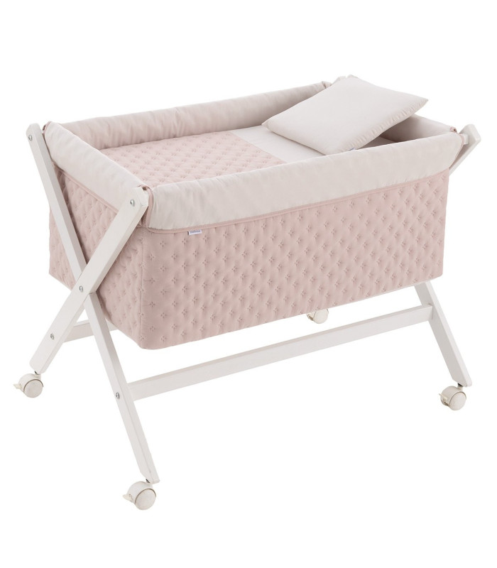 Minicuna Tender Blush blanca Cambrass