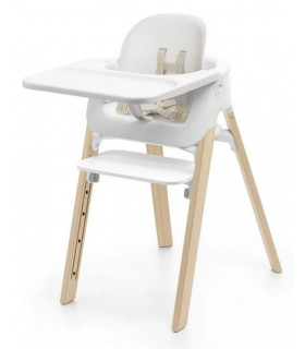 Stokke Trona Steps Blanco Natural