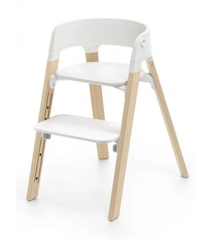 Stokke Trona Steps Blanco Natural