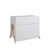 Cómoda Co-1836 Swing Blanco/Madera