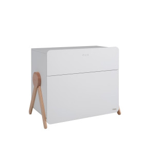 Cómoda Co-1836 Swing Blanco/Madera