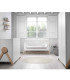 Cómoda Co-1836 Swing Blanco/Madera