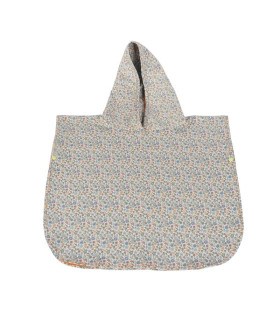 Poncho toalla microfibra Walking Mum Summer Flowers