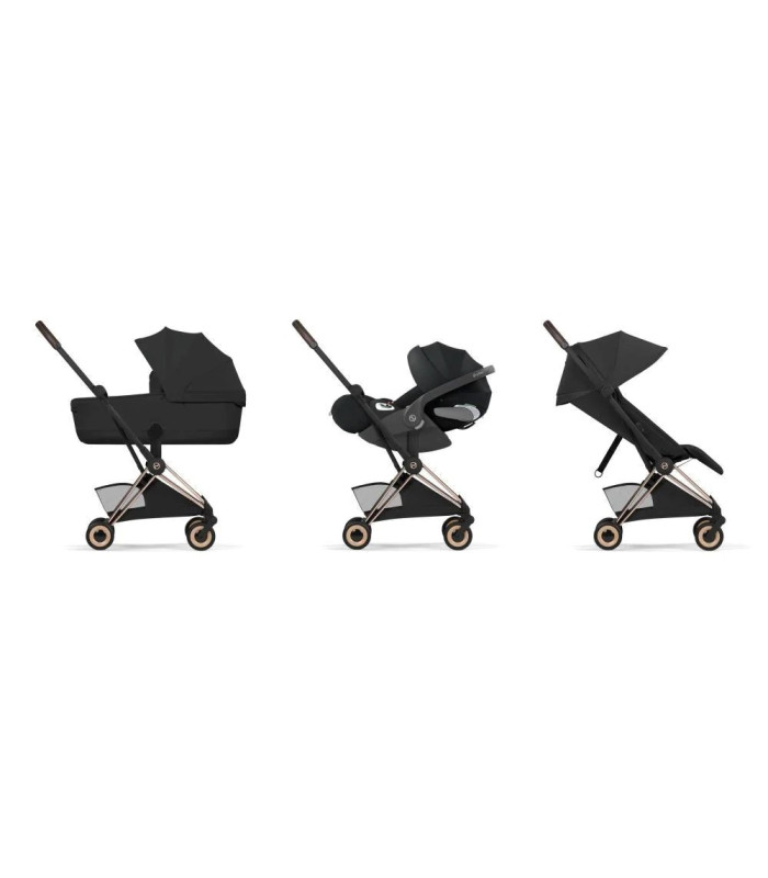 Cybex Coya 2026 Style Rosegold — Compacta