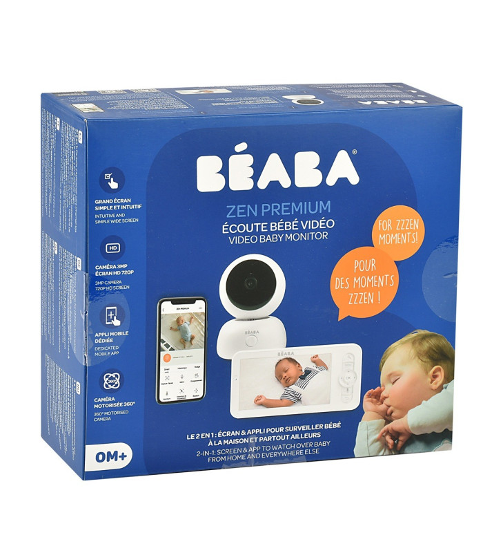 Vigilabebés Beaba Zen Premium con Cámara y App