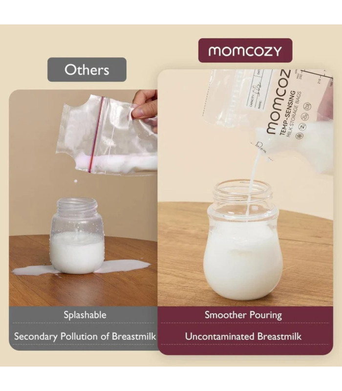 Momcozy Bolsas Leche Materna 60 uds