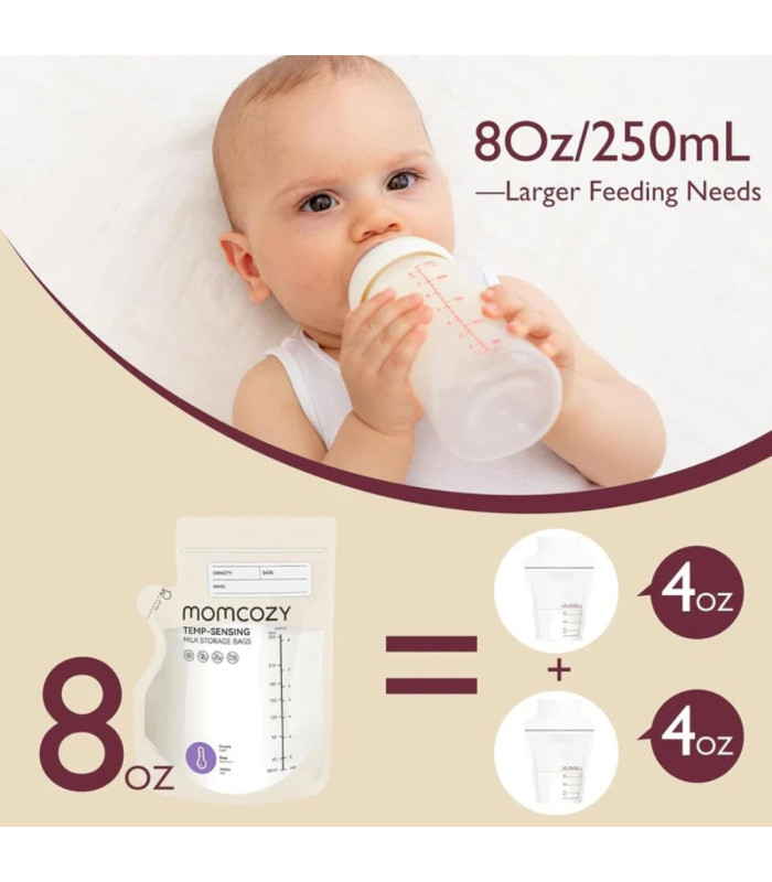 Momcozy Bolsas Leche Materna 60 uds