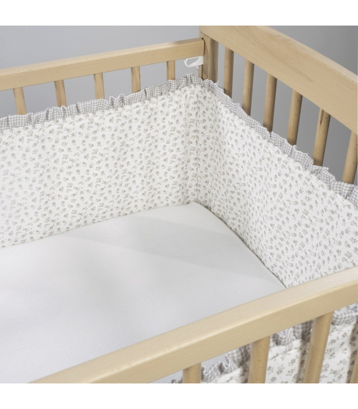 Protector Cuna 120×60 Little Bloom