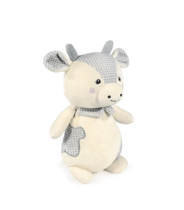 Peluche Vaquita Little Bloom Gris