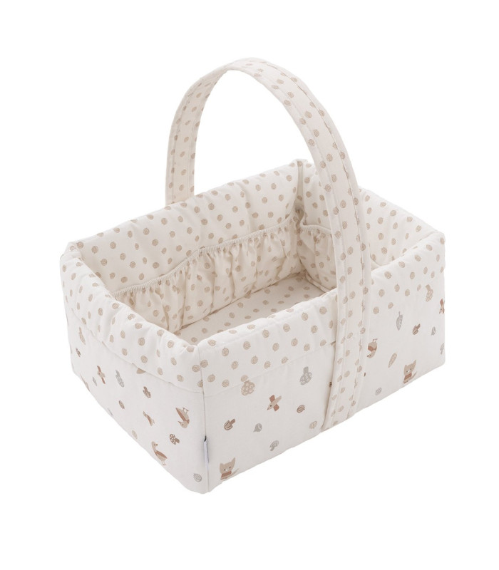Cesta Canastilla 22x29 Senda beige