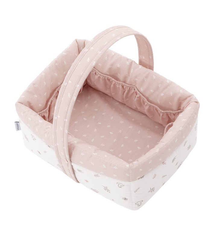Cesta Canastilla Calma Rosa Cambrass 22x29
