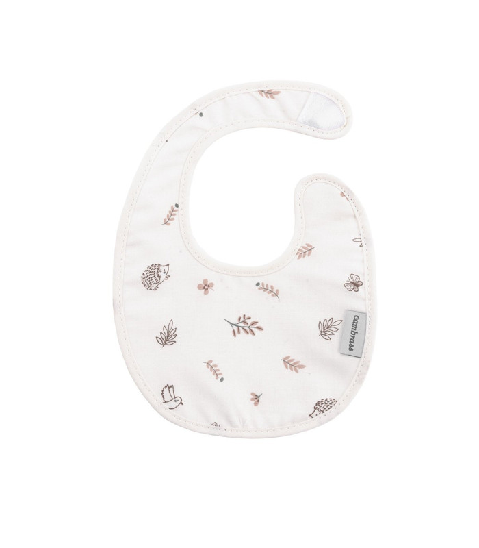 Babero Redondo Velcro Calma Rosa Cambrass