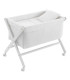 MINICUNA TIJERA MADERA UNIC CRUDO/BCO 55x87x74 CM