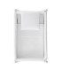 MINICUNA TIJERA MADERA UNIC CRUDO/BCO 55x87x74 CM