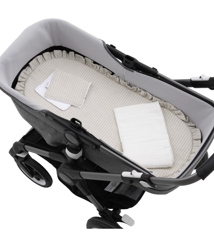 Pack Colchoneta de Capazo Sira Beige · Cambrass
