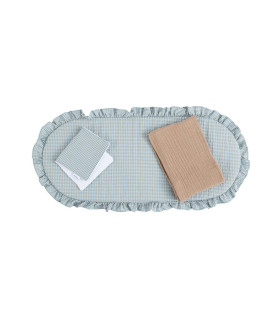 Pack Colchoneta de Capazo Taylor Azul · Cambrass
