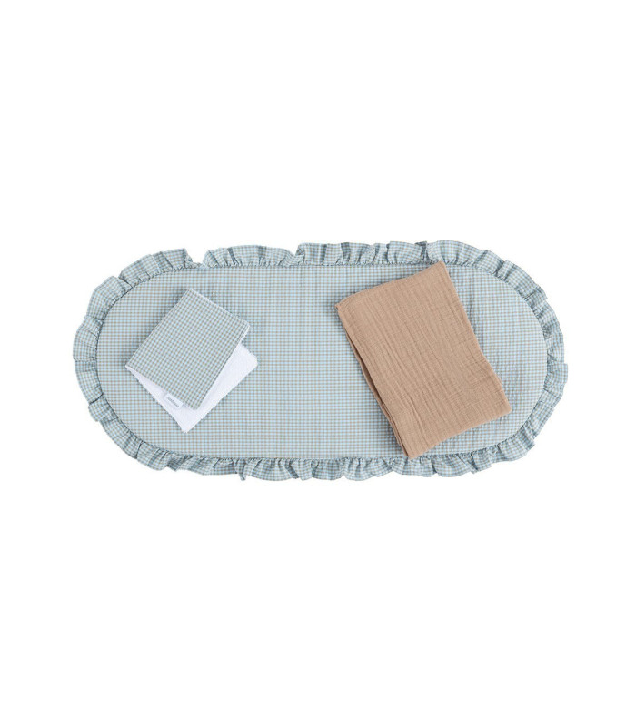 Pack Colchoneta de Capazo Taylor Azul · Cambrass