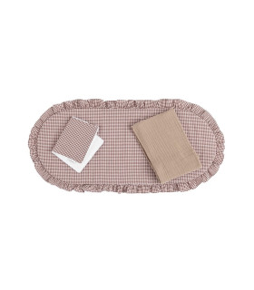 Pack Colchoneta de Capazo Taylor Rosa · Cambrass