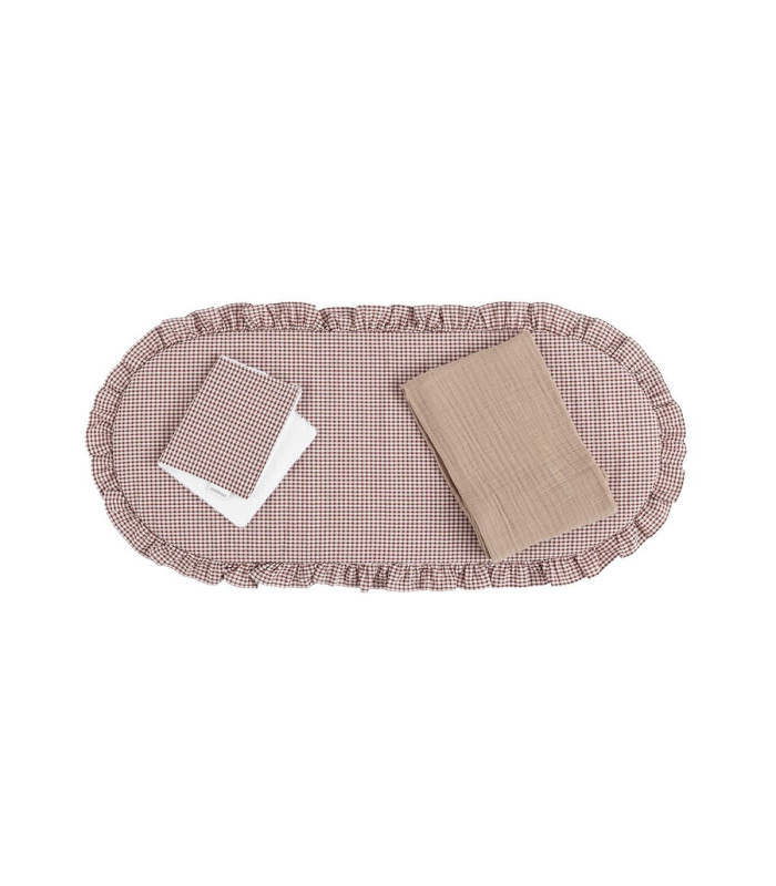 Pack Colchoneta de Capazo Taylor Rosa · Cambrass
