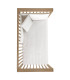 Colcha Invierno-Verano Cuna 60 Regent Crema · Cambrass