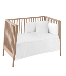 Colcha Invierno-Verano Cuna 60 Unic Crudo · Cambrass