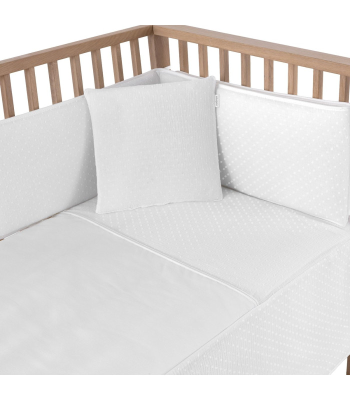 Colcha Invierno-Verano Cuna 60 Unic Crudo · Cambrass
