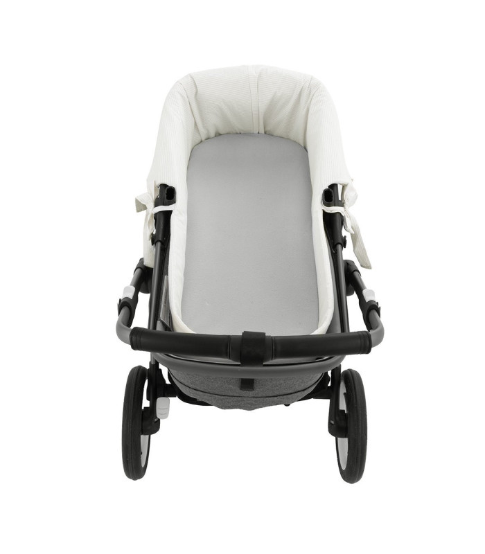 Cubrecapazo Reversible con Cremallera Regent Crema · Cambrass