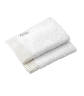 Juego de 2 Toallas Regent Crema · Cambrass