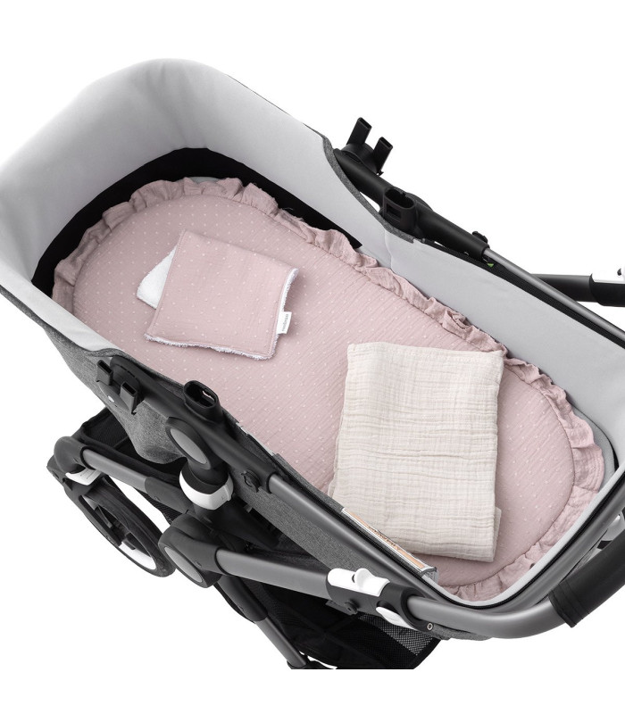 Pack Colchoneta de Capazo Unic Rosa · Cambrass