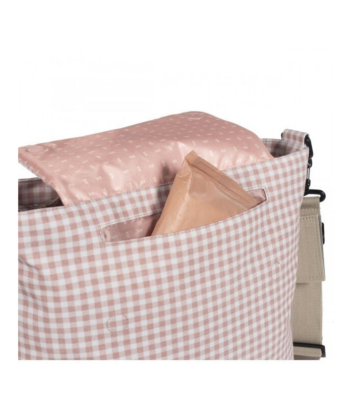 Bolsa Canastilla I Love Vichy
