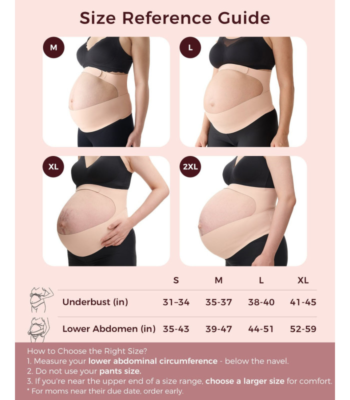 Faja de Embarazo Momcozy BellyEmbrace | Nenelandia