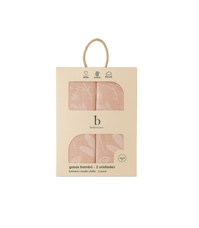 Gasas de bambú pack 2 Dafne · Bimbidreams