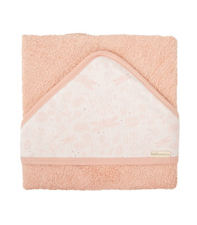 Capa de baño bebé Dafne Rosa Empolvado · Bimbidreams