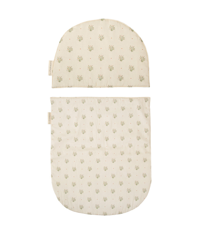 Colcha y almohada para capazo de mimbre Cornelia · Bimbidreams